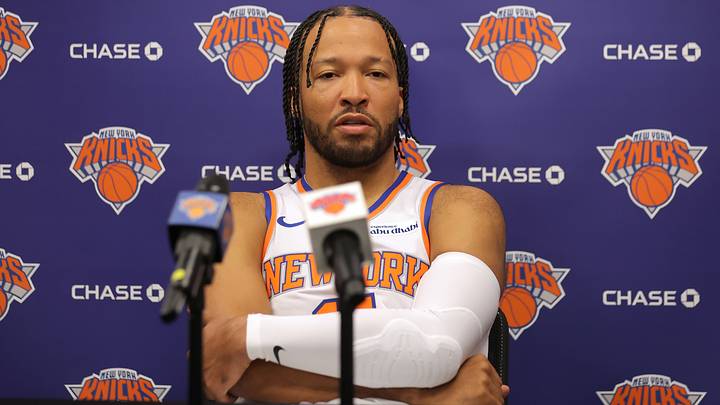 Jalen Brunson, Knicks media day Jalen Brunson, Knicks media day