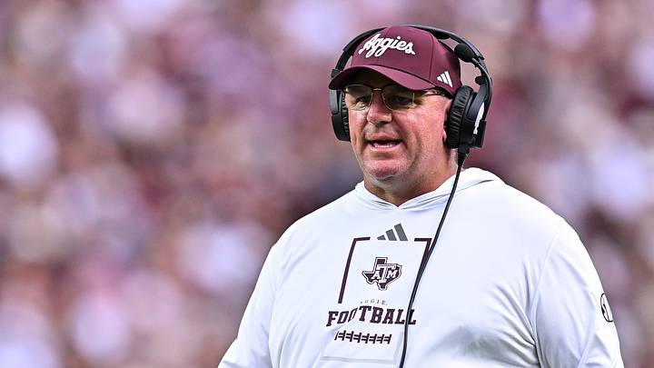 Sep 5, 2026; College Station, Texas, USA; Texas A&M Aggies head coach Mike Elko walks onto the field during a time-out in the first quarter against the Missouri State Bears at Kyle Field. Mandatory Credit: Maria Lysaker-Imagn Images Sep 5, 2026; College Station, Texas, USA; Texas A&M Aggies head coach Mike Elko walks onto the field during a time-out in the first quarter against the Missouri State Bears at Kyle Field. Mandatory Credit: Maria Lysaker-Imagn Images