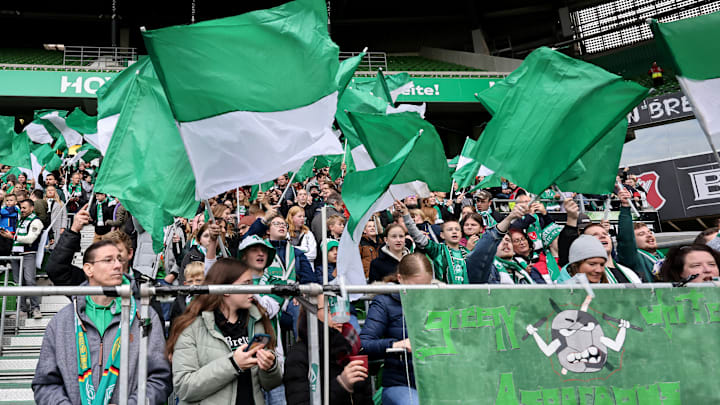 Die Stimmung bei Bremen gegen Leverkusen war im Weserstadion wieder sehr gut