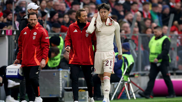 Bayern Munich defender Hiroki Ito suffered another injury against St. Pauli.