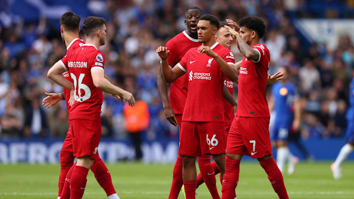 Trent Alexander-Arnold, Andrew Robertson, Luis Diaz, Ibrahima Konate Trent Alexander-Arnold, Andrew Robertson, Luis Diaz, Ibrahima Konate