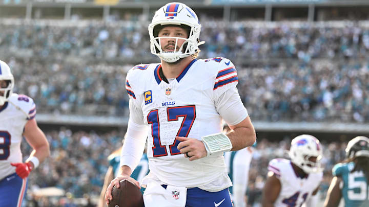 Josh Allen and the Bills fell short of the Super Bowl once again this season.
