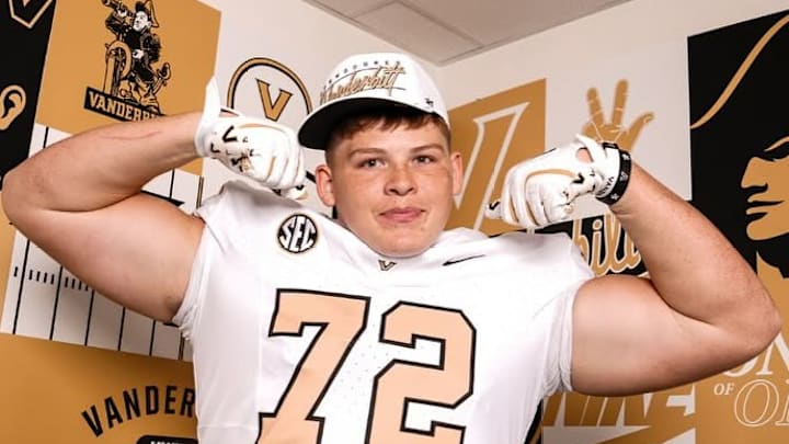 2026 3-Star OT Mitchell Smith during his official visit to Nashville on May 30 2026 3-Star OT Mitchell Smith during his official visit to Nashville on May 30