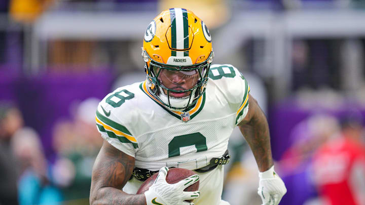 Green Bay Packers running back Josh Jacobs