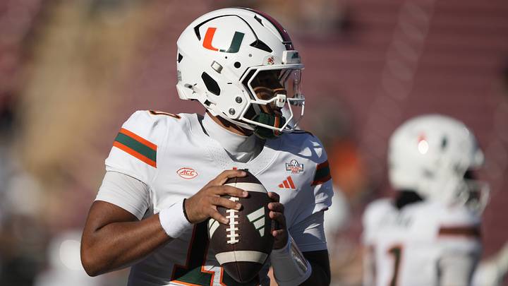 Miami quarterback Darian Mensah Miami quarterback Darian Mensah