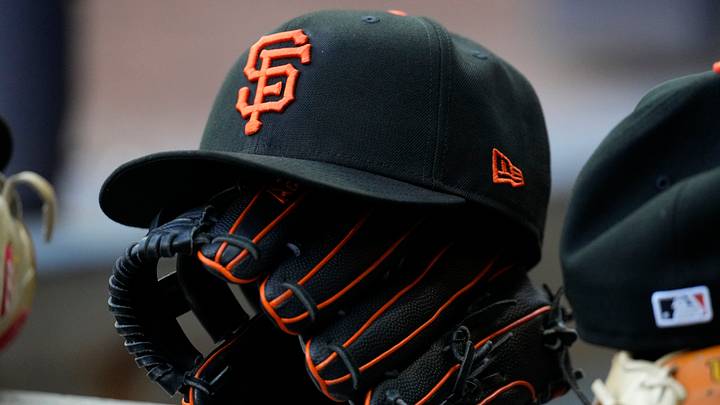 Jun 1, 2026; Milwaukee, Wisconsin, USA; San Francisco Giants hat and glove on the ledge of the dugout against the Milwaukee Brewers in the first inning at American Family Field. Mandatory Credit: Michael McLoone-Imagn Images Jun 1, 2026; Milwaukee, Wisconsin, USA; San Francisco Giants hat and glove on the ledge of the dugout against the Milwaukee Brewers in the first inning at American Family Field. Mandatory Credit: Michael McLoone-Imagn Images