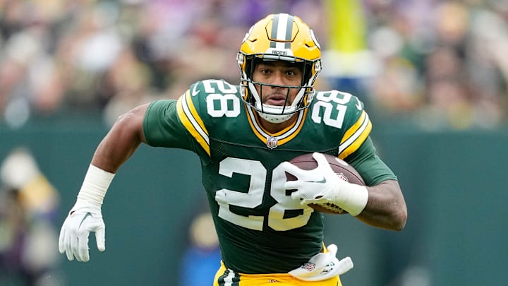 Green Bay Packers running back A.J. Dillon