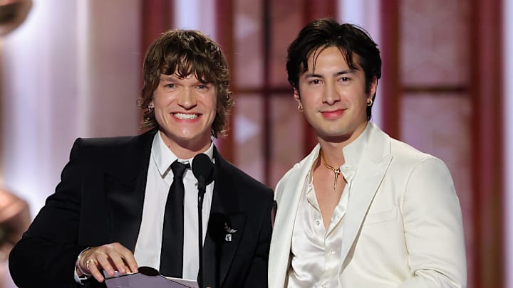 Connor Storrie and Hudson Williams are the two breakout stars of the HBO Max series 'Heated Rivalry.'