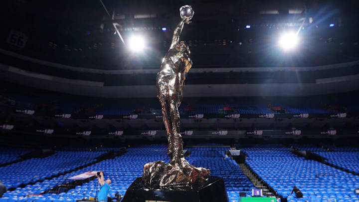 The 2025-26 MVP trophy will be awarded on Sunday, May 17.. The 2025-26 MVP trophy will be awarded on Sunday, May 17..