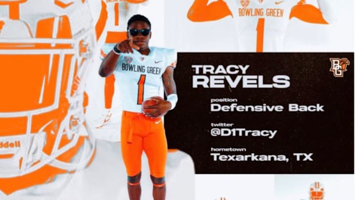 Coming out of high school, defensive back Tracy Revels committed to Bowling Green