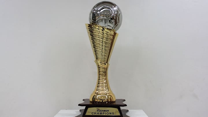 The trophy for the winners of the Hero I-League