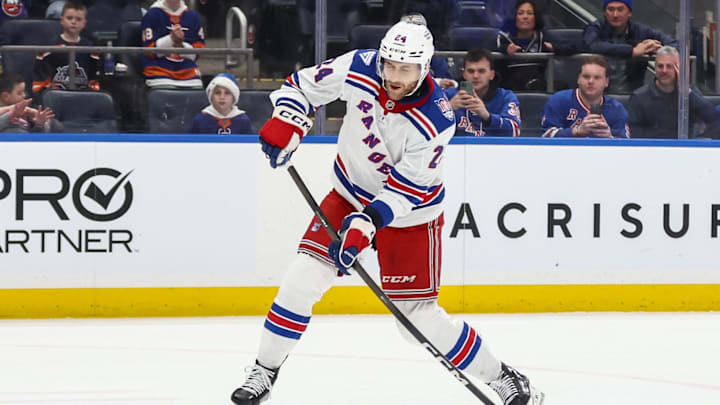 The Rangers traded Carson Soucy to the Islanders.