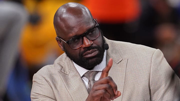 Shaquille O'Neal has less than a year left on his TNT contract.
