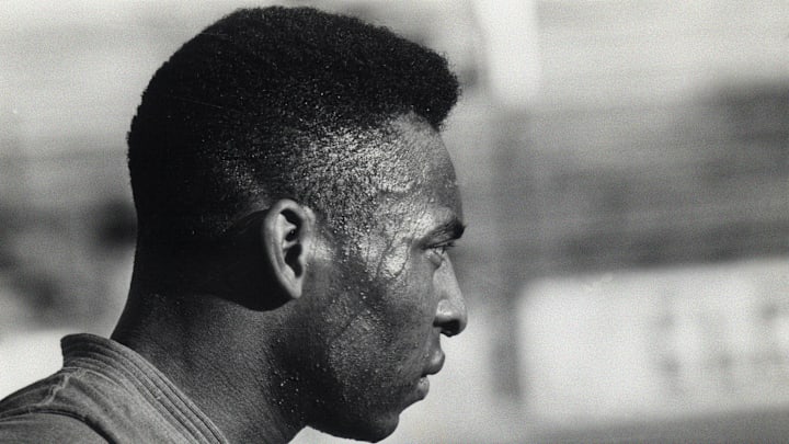 Pelé During A Brazil Match