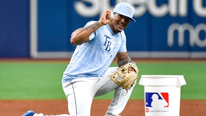 Wander Franco firmó en 2021 un contrato de once años con los Rays de Tampa Bay 