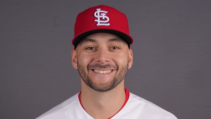 Feb 17, 2026; Jupiter, FL, USA;  St. Louis Cardinals pitcher Matt Pushard (67). Mandatory Credit: Jim Rassol-Imagn Images