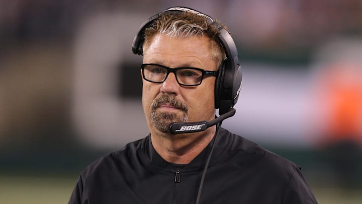 Then-New York Jets defensive coordinator Gregg Williams on Oct 21, 2019.