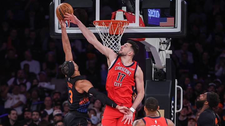 The Pelicans seem unwilling to help the Knicks with a center trade right now. The Pelicans seem unwilling to help the Knicks with a center trade right now.
