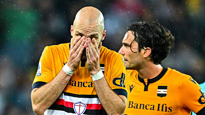 A Sampdoria amargou o rebaixamento no Campeonato Italiano