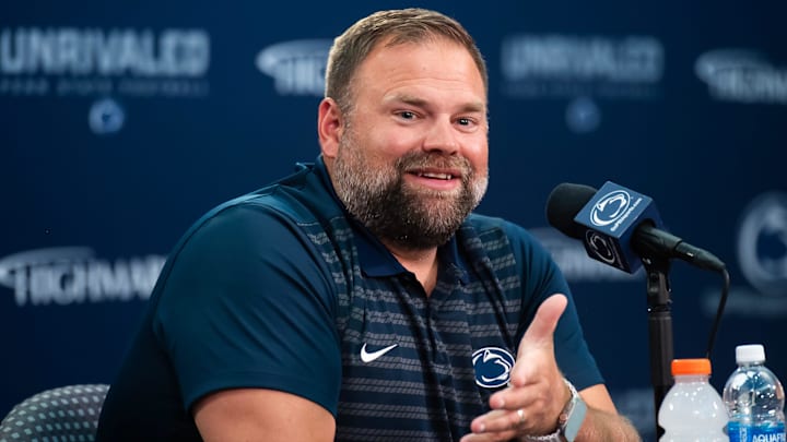 Penn State offensive coordinator Andy Kotelnicki