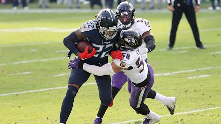 Derrick Henry, Baltimore Ravens v Tennessee Titans