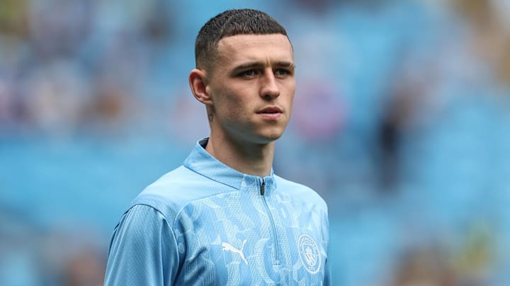 Phil Foden could start on the wing for Manchester City Phil Foden could start on the wing for Manchester City