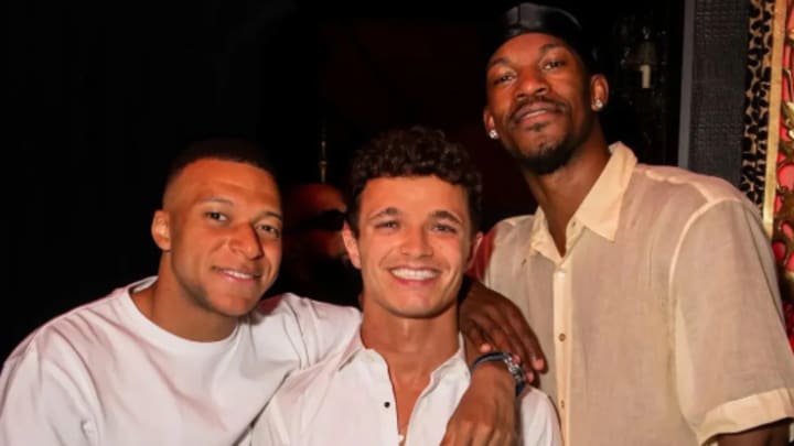 Kylian Mbappe hung out with Lando Norris and Jimmy Butler Kylian Mbappe hung out with Lando Norris and Jimmy Butler