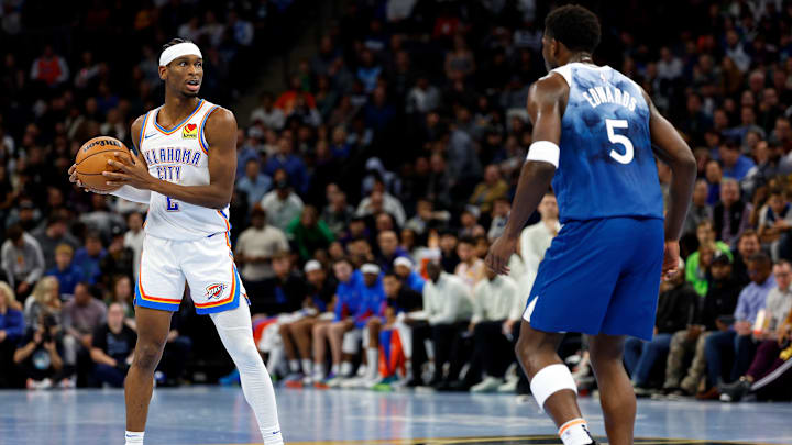 Oklahoma City Thunder v Minnesota Timberwolves