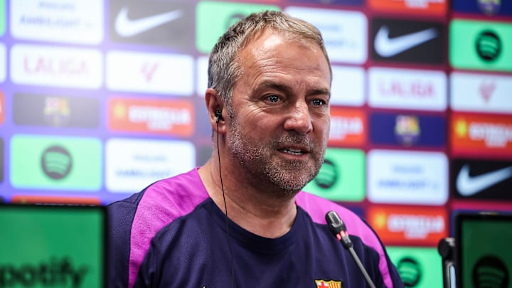 Fc Barcelona Training And Press Conference - Laliga Ea Sports