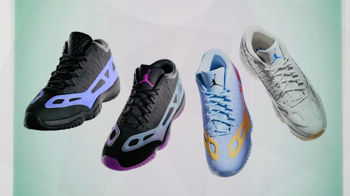 Jayson Tatum and Jordan Brand celebrate the Tatum 4 and the Air Jordan 11 Low IE.