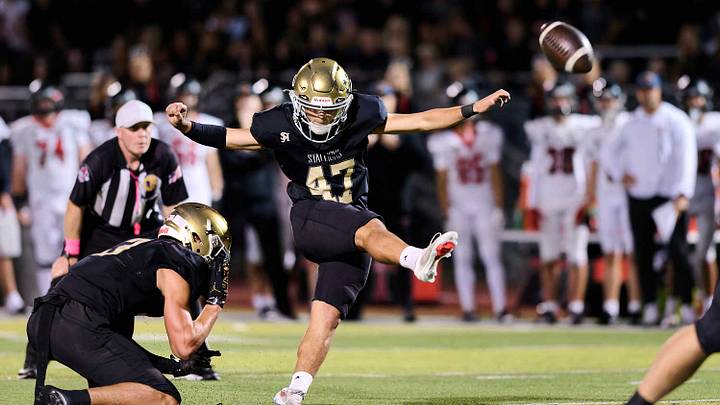 San Juan Hills takes on San Clemente in an Alpha League showdown on Friday, October 23, 2026. San Juan Hills takes on San Clemente in an Alpha League showdown on Friday, October 23, 2026.