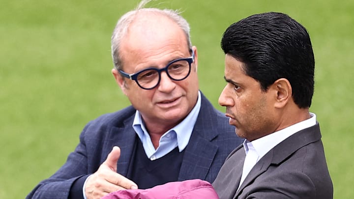 Luis Campos et Nasser Al-Khelaïfi - PSG