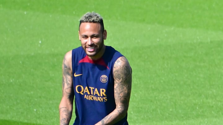 Paris Saint - Germain (PSG) Training Session