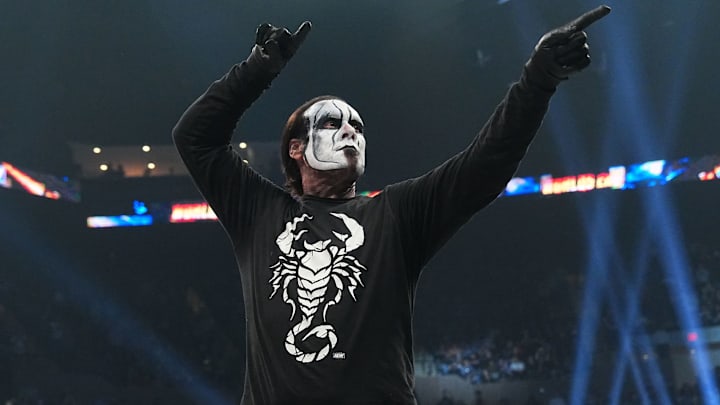 Sting is set to retire his face paint this year