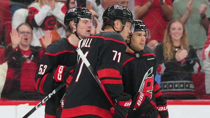 Taylor Hall and Logan Stankoven have been dominant in the playoffs. Taylor Hall and Logan Stankoven have been dominant in the playoffs.
