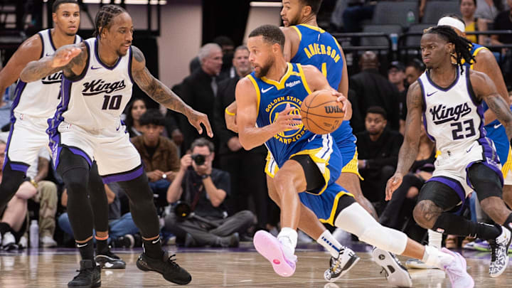 The Warriors are favored at home against the Kings.