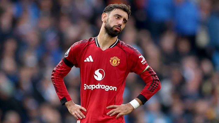 Bruno Fernandes has struggled in a problem area of the pitch for Manchester United.