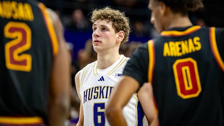 Hannes Steinbach, after one year at the UW, awaits the NBA Draft. Hannes Steinbach, after one year at the UW, awaits the NBA Draft.