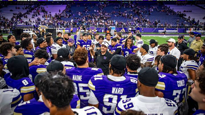 Jedd Fisch has seen this Husky season tail off to the point there might not be a postseason reward. Jedd Fisch has seen this Husky season tail off to the point there might not be a postseason reward.
