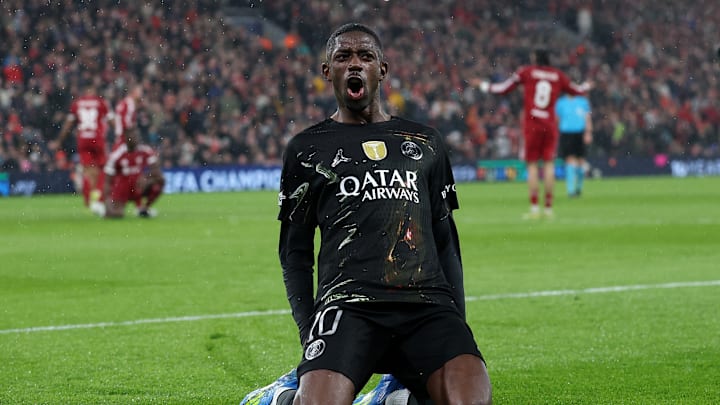 Le PSG a défait Liverpool sur sa pelouse et se qualifie pour une troisième demi-finale en trois ans. Le PSG a défait Liverpool sur sa pelouse et se qualifie pour une troisième demi-finale en trois ans.