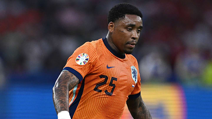 Steven Bergwijn atuou pela Holanda na Euro 2024