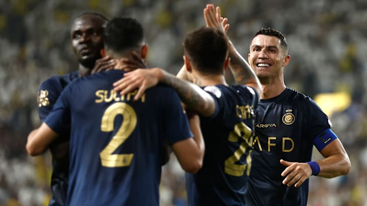 Cristiano Ronaldo, Otavio, Sadio Mane, Sultan Al Ghannam