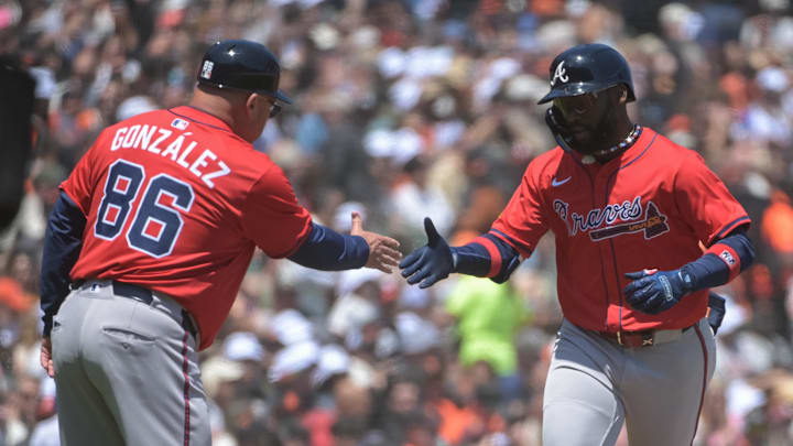 Atlanta Braves outfielder Michael Harris II Atlanta Braves outfielder Michael Harris II