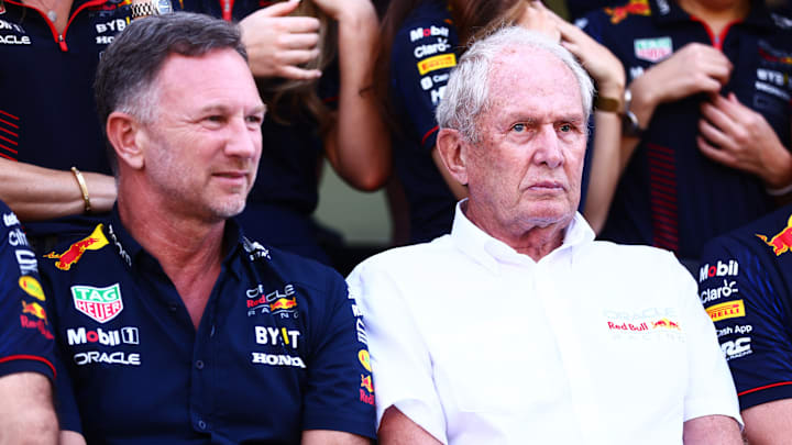 Christian Horner and Helmut Marko