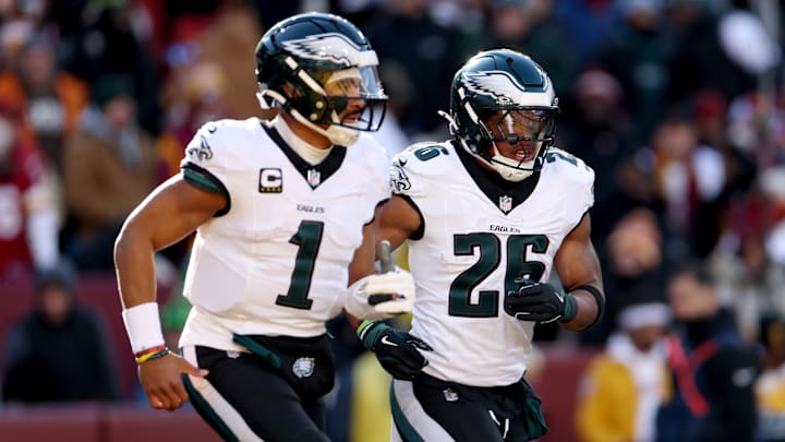 Jalen Hurts, Saquon Barkley, Philadelphia Eagles
