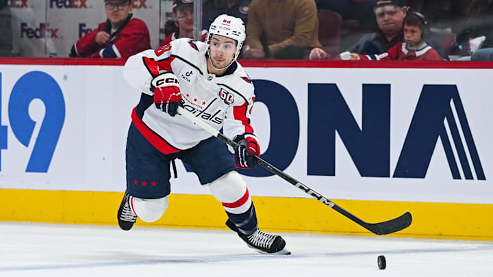 Washington Capitals left wing Andrew Mangiapane