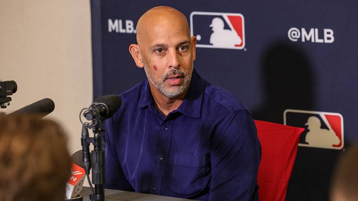 Alex Cora is a rumored candidate to become the next manager of the New York Mets. Alex Cora is a rumored candidate to become the next manager of the New York Mets.