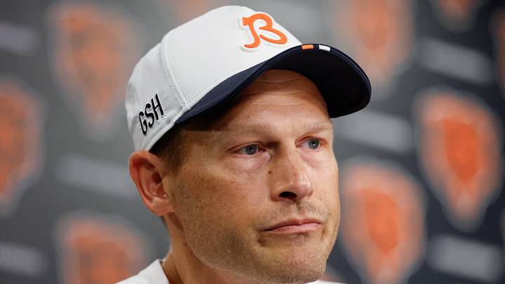 Chicago Bears head coach Ben Johnson Chicago Bears head coach Ben Johnson