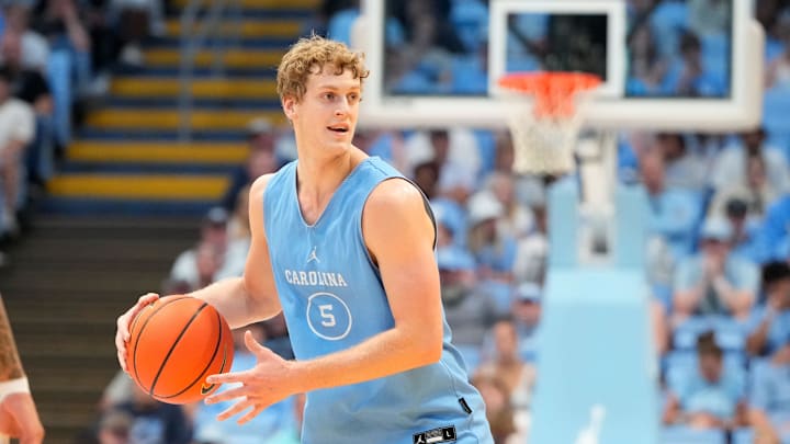 UNC basketball forward Cade Tyson