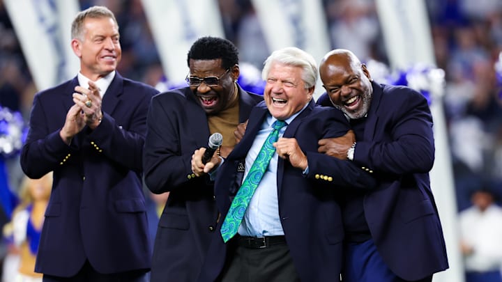 Dallas Cowboys former head coach Jimmy Johnson Dallas Cowboys former head coach Jimmy Johnson